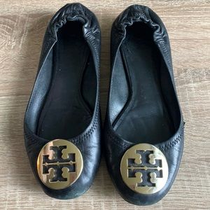 Tory Burch Black Shoes Flats